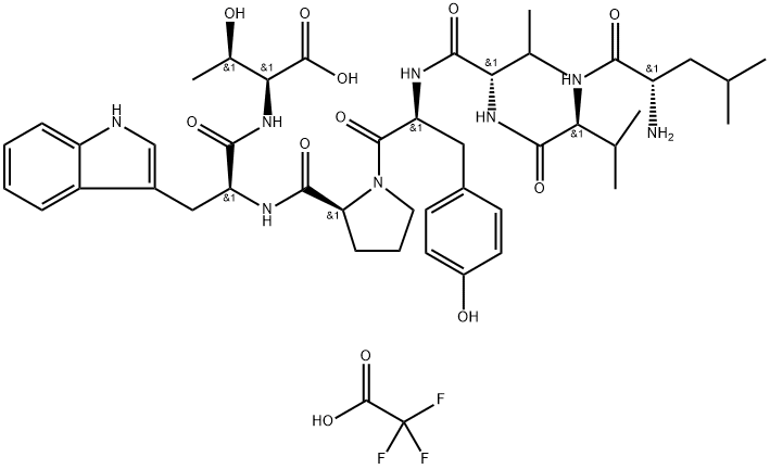 Spinorphin trifluoroacetate 구조식 이미지