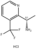 (S)-1-(3-(TRIFLUOROMETHYL)PYRIDIN-2-YL)ETHAN-1-AMINE DIHYDROCHLORIDE Structure