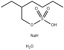 SodiuM 2-ethylhexyl sulfate hydrate 구조식 이미지