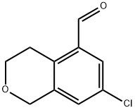 7-Chloroisochromane-5-carbaldehyde Structure