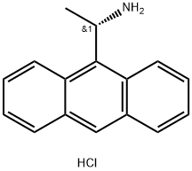 (S)-1-(Anthracen-9-yl)ethanamine hydrochloride 구조식 이미지