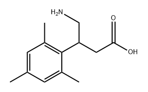 4-Amino-3-mesitylbutanoic acid Structure