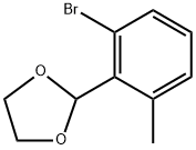 2-(2-bromo-6-methylphenyl)-1,3-dioxolane Structure