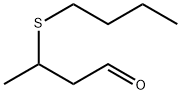 Butanal, 3-(butylthio)-, homopolymer Structure