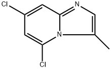 5,7-dichloro-3-methylimidazo[1,2-a]pyridine Structure