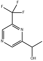 1-(6-(Trifluoromethyl)pyrazin-2-yl)ethan-1-ol Structure