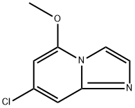 7-chloro-5-methoxyimidazo[1,2-a]pyridine Structure