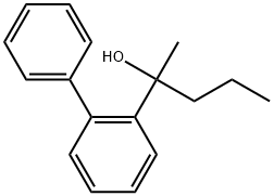 α-Methyl-α-propyl[1,1'-biphenyl]-2-methanol Structure
