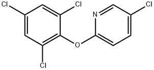 5-Chloro-2-(2,4,6-trichlorophenoxy)pyridine Structure