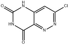 3-Chloropyrimido5,4-cpyridazin-6,8(5H,7H)-dione Structure