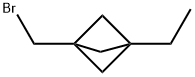 1-Bromomethyl-3-ethyl-bicyclo[1.1.1]pentane Structure