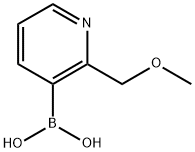 (2-(methoxymethyl)pyridin-3-yl)boronic acid Structure