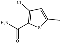 3-Chloro-5-methyl-2-thiophenecarboxamide Structure