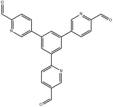 5,5'-(5-(5-Formylpyridin-2-yl)-1,3-phenylene)dipicolinaldehyde Structure