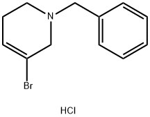1-benzyl-5-bromo-1,2,3,6-tetrahydropyridine hydrochloride Structure