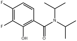 3,4-difluoro-2-hydroxy-N,N-diisopropylbenzamide Structure