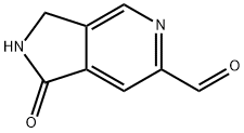 1-Oxo-2,3-dihydro-1H-pyrrolo[3,4-c]pyridine-6-carbaldehyde 구조식 이미지