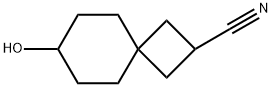 7-Hydroxyspiro[3.5]nonane-2-carbonitrile Structure