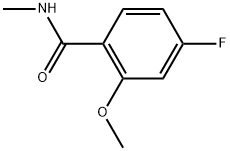 4-Fluoro-2-methoxy-N-methylbenzamide Structure