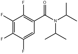 2,3,4,5-Tetrafluoro-N,N-bis(1-methylethyl)benzamide Structure