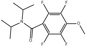 2,3,5,6-Tetrafluoro-4-methoxy-N,N-bis(1-methylethyl)benzamide Structure