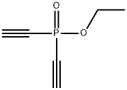 Ethyl diethynylphosphinate Structure
