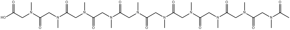 Ac-Sar10-COOH Structure