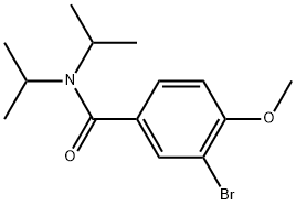 3-Bromo-4-methoxy-N,N-bis(1-methylethyl)benzamide Structure