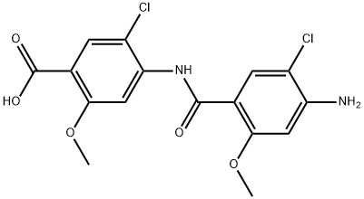 Metoclopramide Impurity 13 구조식 이미지