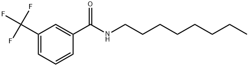 N-Octyl-3-(trifluoromethyl)benzamide Structure