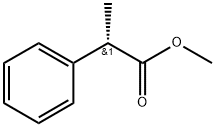 Benzeneacetic acid, α-methyl-, methyl ester, (αS)- 구조식 이미지