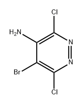 5-Bromo-3,6-dichloro-pyridazin-4-ylamine 구조식 이미지