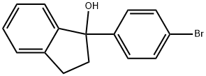 1-(4-bromophenyl)-2,3-dihydro-1H-inden-1-ol Structure