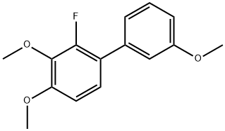 2-Fluoro-3,3',4-trimethoxy-1,1'-biphenyl Structure