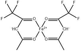 TRIS(TRIFLUORO-2,4-PENTANEDIONATO)IRON(III) 구조식 이미지