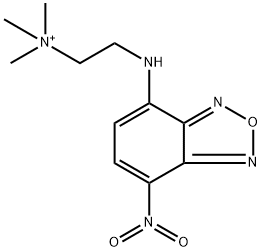N, N, N-Trmethyl-2[7itro-1, 2, 3-benzoxadiazol--y amino] e hansminium iodide 구조식 이미지