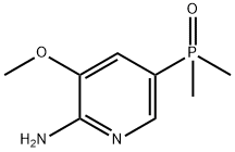 (6-Amino-5-methoxypyridin-3-yl)dimethylphosphine oxide 구조식 이미지