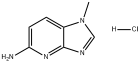 1-Methyl-1H-imidazo[4,5-b]pyridin-5-amine hydrochloride 구조식 이미지