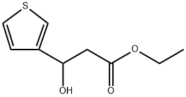 ethyl 3-hydroxy-3-(thiophen-3-yl)propanoate Structure