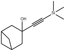 3-[2-(Trimethylsilyl)ethynyl]bicyclo[3.1.1]heptan-3-ol 구조식 이미지