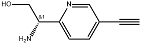 (S)-2-Amino-2-(5-ethynylpyridin-2-yl)ethan-1-ol Structure
