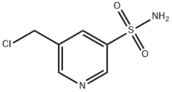 5-(Chloromethyl)pyridine-3-sulfonamide 구조식 이미지