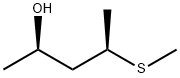 (2R,4R)-4-(Methylthio)pentan-2-ol Structure