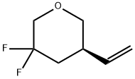(R)-3,3-Difluoro-5-vinyltetrahydro-2H-pyran 구조식 이미지
