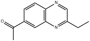 1-(3-Ethylquinoxalin-6-yl)ethan-1-one 구조식 이미지