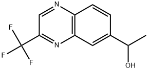 1-(3-(Trifluoromethyl)quinoxalin-6-yl)ethan-1-ol Structure