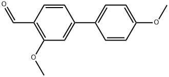 3,4'-dimethoxy-[1,1'-biphenyl]-4-carbaldehyde Structure