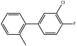 3'-Chloro-4'-fluoro-2-methyl-1,1'-biphenyl Structure