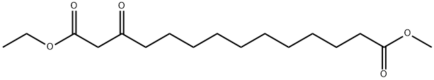 1-Ethyl 14-methyl 3-oxotetradecanedioate 구조식 이미지