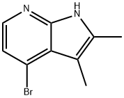 4-Bromo-2,3-dimethyl-1H-pyrrolo[2,3-b]pyridine Structure